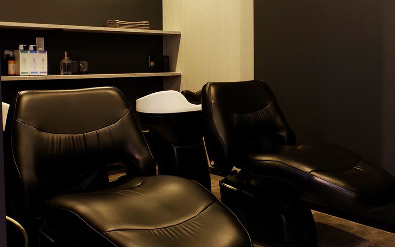 シャンプーブース